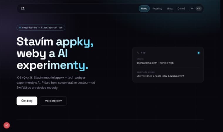 liborzapletal.com — screenshot